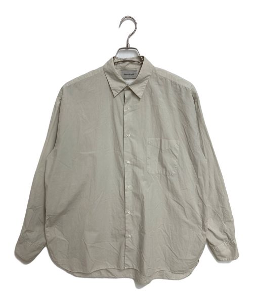 MARKAWARE（マーカウェア）MARKAWARE (マーカウェア) COMFORT FIT SHIRT ベージュ サイズ:1の古着・服飾アイテム