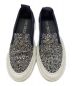 JIMMY CHOO (ジミーチュウ) グリッタースリッポン ネイビー サイズ:37：14800円