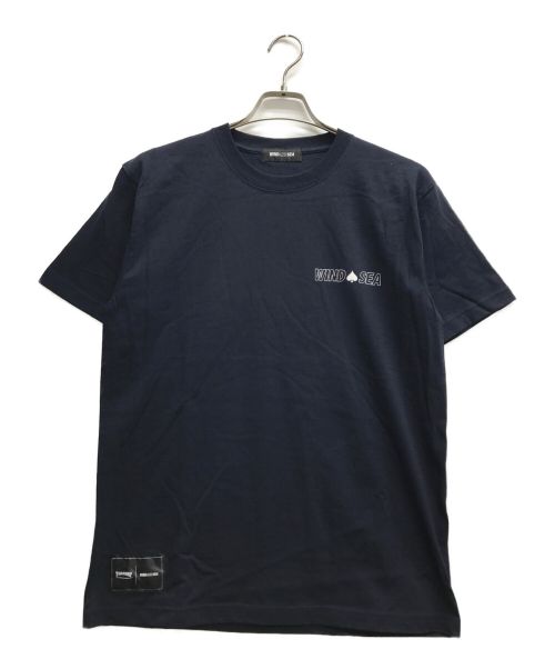 WIND AND SEA（ウィンド アンド シー）WIND AND SEA (ウィンダンシー) THRASHER (スラッシャー) コラボクルーネックTEE ネイビー サイズ:Mの古着・服飾アイテム