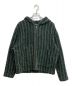 stussy（ステューシー）の古着「ZIP PONCHO / ジップ ポンチョ」｜グリーン