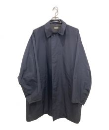 kolor/BEACON（カラービーコン）の古着「OVER FIT SOUTIEN COLLAR COAT」｜ネイビー