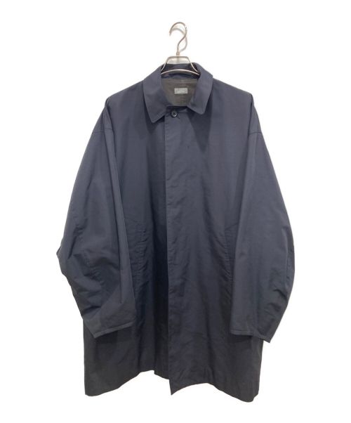 kolor/BEACON（カラービーコン）kolor/BEACON (カラービーコン) OVER FIT SOUTIEN COLLAR COAT ネイビー サイズ:L相当の古着・服飾アイテム