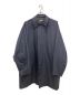 kolor/BEACON（カラービーコン）の古着「OVER FIT SOUTIEN COLLAR COAT」｜ネイビー