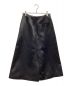 theory (セオリー) Bonded Satin Wide Leg Culotte Eb ブラック：15800円