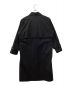 theory (セオリー) Sleek Trench DBL BR Trench ブラック サイズ:S 未使用品：38000円