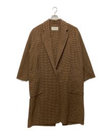 TODAYFUL（トゥデイフル）の古着「Over Check Coat」｜ブラウン