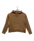 blurhms ROOTSTOCKブラームスルーツストック）の古着「Cotton Wide-wale Hoodie P/O」｜ブラウン