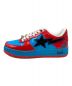 中古・古着 BAPESTA (ベイプスタ) MARVEL (マーベル) SPIDER-MAN BAPE STA レッド×ブルー サイズ:26.5cm (US8.5)：34800円