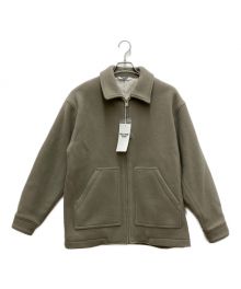 WELCOME RAIN（ウェルカム レイン）の古着「SHORT ZIP TOP」｜グレー