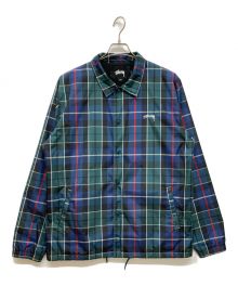 stussy（ステューシー）の古着「コーチジャケット」｜ネイビー