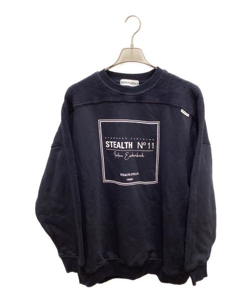 STEALTH STELL'A（ステルスステラ）STEALTH STELL'A (ステルスステラ) スウェット ネイビー サイズ:2の古着・服飾アイテム