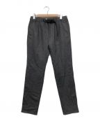 GRAMICCI×Adam et Ropeグラミチ×アダムエロペ）の古着「WOOL CRAZY 1TUCK PANTS」｜グレー