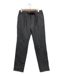 GRAMICCI×Adam et Rope（グラミチ×アダムエロペ）の古着「WOOL CRAZY 1TUCK PANTS」｜グレー