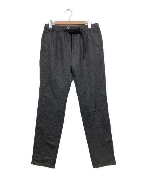 GRAMICCI（グラミチ）GRAMICCI (グラミチ) Adam et Rope (アダムエロペ) WOOL CRAZY 1TUCK PANTS グレー サイズ:Lの古着・服飾アイテム