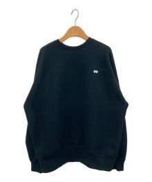 WE'RTHY（ワーシー）の古着「SUSTAINABLE WE'RTHY SWEAT」｜ブラック