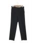 H BEAUTY&YOUTH（エイチ ビューティアンドユース）の古着「WOOL 1P TAPERED PANTS」｜ブラック