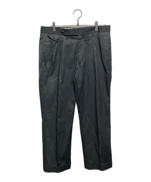 Barnstormer（バーンストーマー）Barnstormer (バーンストーマー) MACARTHUR2 2Tuck Trouser グレー サイズ:XLの古着・服飾アイテム