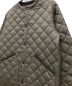 中古・古着 Barbour (バブアー) QUILTED NO COLLAR COAT オリーブ サイズ:10：12000円