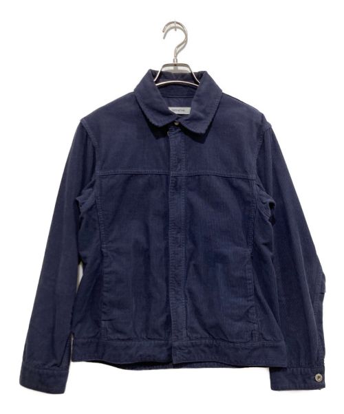 nonnative（ノンネイティブ）nonnative (ノンネイティブ) TRUCKER JACKET COTTON CORD OVERDYED ネイビーの古着・服飾アイテム