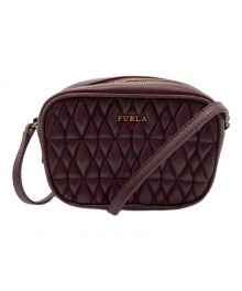 FURLA（フルラ）の古着「ショルダーバッグ」｜ボルドー