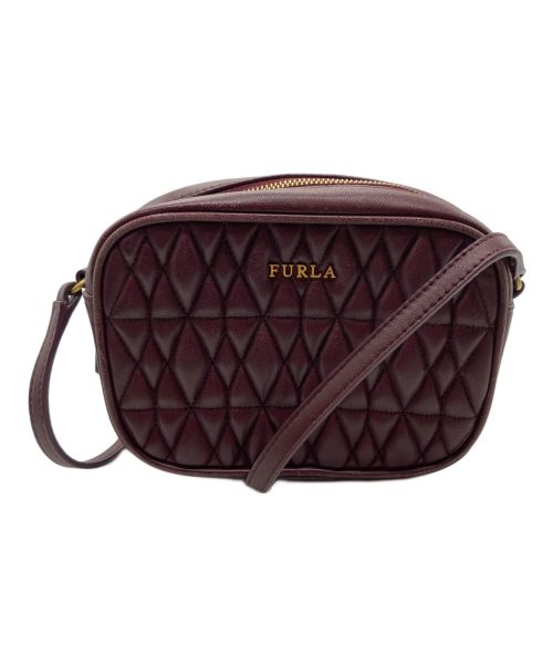 FURLA（フルラ）FURLA (フルラ) ショルダーバッグ ボルドーの古着・服飾アイテム