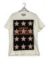 GUCCI（グッチ）の古着「GUCCI LOVE PARADE PRINT T-shirt」｜ホワイト×ブラック