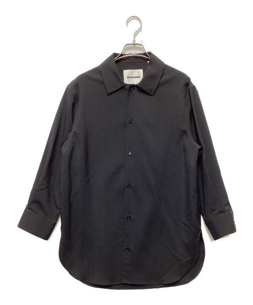 JIL SANDER（ジルサンダー）JIL SANDER (ジルサンダー) シャツ ブラック サイズ:37の古着・服飾アイテム