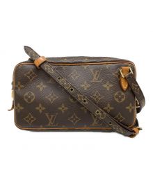 LOUIS VUITTON（ルイ ヴィトン）の古着「モノグラム ポシェット・マルリーバンドリエール」｜ブラウン