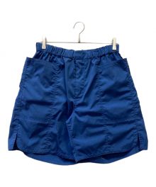 uru tokyo（ウル トーキョー）の古着「TASLAN NYLON / EASY SHORT PANTS」｜ブルー