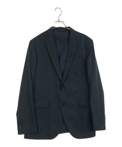 JOSEPH HOMME（ジョゼフ オム）JOSEPH HOMME (ジョゼフ オム) クールドッツストレッチ ジャケット ネイビー サイズ:SIZE　48の古着・服飾アイテム