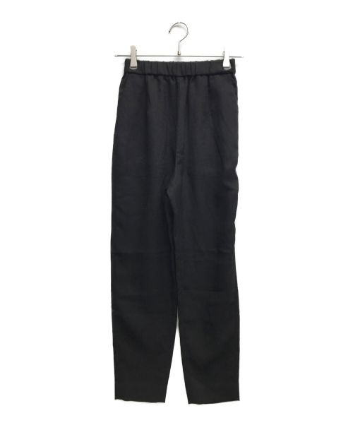 ENFOLD（エンフォルド）ENFOLD (エンフォルド) RELAX TROUSERS ブラック サイズ:34の古着・服飾アイテム