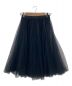 R（アール）の古着「FINE TULLE  skirt」｜ブラック