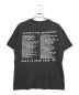 バンドTシャツ (バンドTシャツ) MARILYN MANSON バンドTシャツ ブラック サイズ:L：29800円