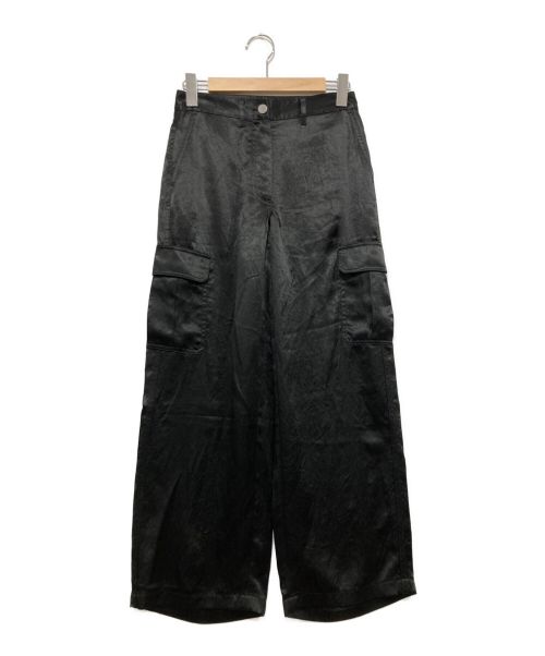 theory（セオリー）theory (セオリー) Crushed Acetate Cargo Pant HB ブラック サイズ:00の古着・服飾アイテム