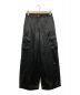 theory（セオリー）の古着「Crushed Acetate Cargo Pant HB」｜ブラック