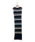 Her lip to (ハーリップトゥ) Cotton Striped Ribbed Knit Dress Black ブラック サイズ:Ｍ：7800円