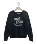 maison kitsune（メゾンキツネ）の古着「PALAIS ROIYAL VINTAGE SWEATSHIRT」｜ブラック