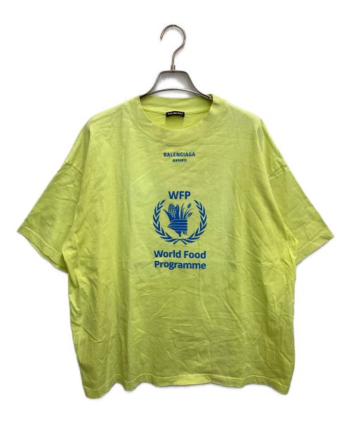 BALENCIAGA（バレンシアガ）BALENCIAGA (バレンシアガ) WFP Tシャツ イエロー サイズ:Lの古着・服飾アイテム