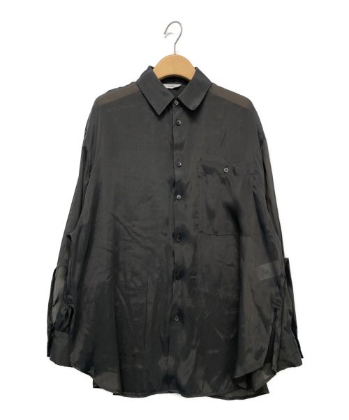 CLANE（クラネ）CLANE (クラネ) SHAMBRAY LOOSE SHIRT ブラウン サイズ:1の古着・服飾アイテム