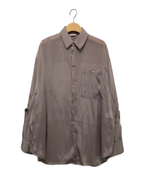 CLANE（クラネ）CLANE (クラネ) CHAMBRAY LOOSE SHIRT ベージュ サイズ:2の古着・服飾アイテム