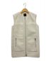 theory（セオリー）の古着「DAWSON FAUX ZIP UP VEST F」｜アイボリー