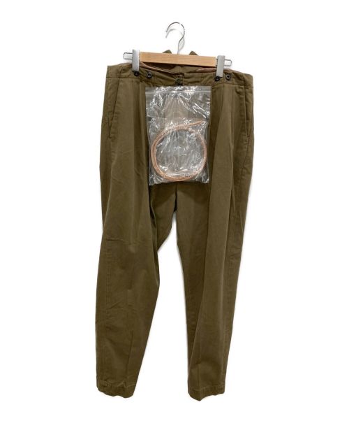 NATAL DESIGN（ネイタルデザイン）NATAL DESIGN (ネイタルデザイン) 大橋トリオ (オオハシトリオ) Swinging pants/スウィングパンツ カーキ サイズ:S 未使用品の古着・服飾アイテム