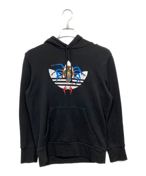 adidas Originals（アディダスオリジナル）adidas Originals (アディダスオリジナル) TANAAMI HOODIE TANAAMI HOODIE ブラック サイズ:XSの古着・服飾アイテム