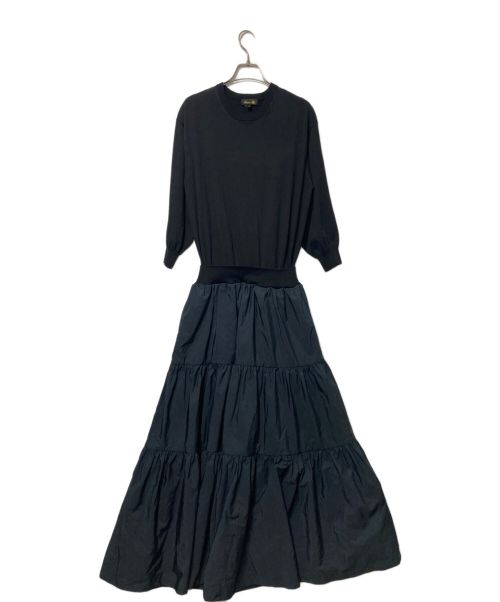 DRAWER（ドゥロワー）DRAWER (ドゥロワー) SPRING 16Gx Taffeta Dress ブラック サイズ:1の古着・服飾アイテム