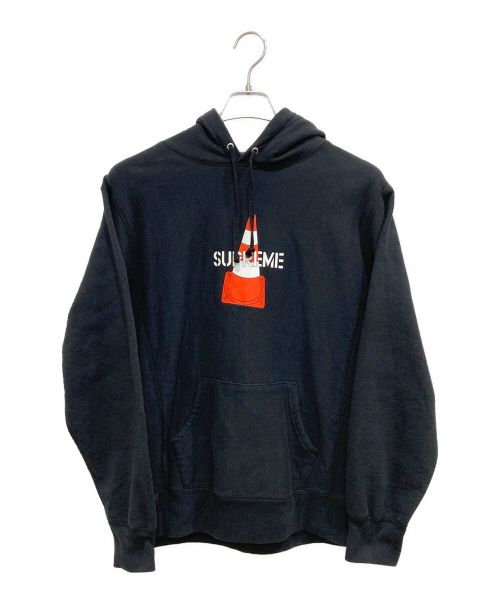 SUPREME（シュプリーム）SUPREME (シュプリーム) Cone Hooded Sweatshirt ブラック サイズ:Mの古着・服飾アイテム