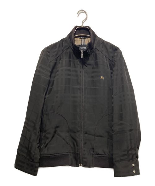 BURBERRY BLACK LABEL（バーバリーブラックレーベル）BURBERRY BLACK LABEL (バーバリーブラックレーベル) ブルゾン ブラウン サイズ:Mの古着・服飾アイテム