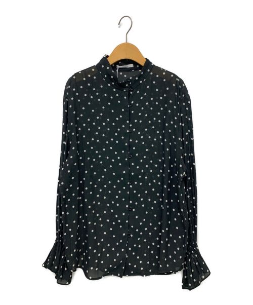 A PUPIL（アピューピル）A PUPIL (アピューピル) BNL SLV BL DOTS ブラック サイズ:Sの古着・服飾アイテム