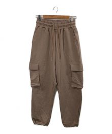 THE FLATS（ザ フラッツ）の古着「SWEAT CARGO PANTS」｜ベージュ