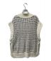 THREE DOTS (スリードッツ) Color tweedy sweater loose vest アイボリー サイズ:SMALL：5800円