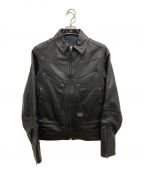 G-STAR RAWジースターロゥ）の古着「AIR FORCE LEATHER JKT」｜ブラック